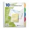 Better Office Products 10 Pocket Poly Presentation Folder With Tabs, 2PK 75985-2 - alternate 1